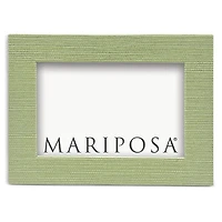 Mariposa Palma Faux Grasscloth Frame, 4 x 6