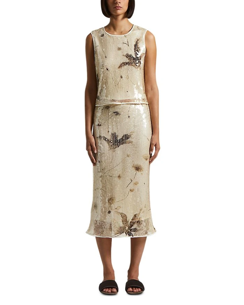 Sequin Sleeveless Camisole