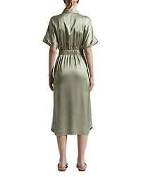 Tie Waist Shirtdress