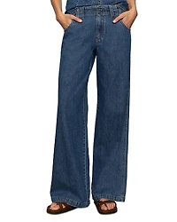 Sanctuary Arden Wide Leg Denim Pants