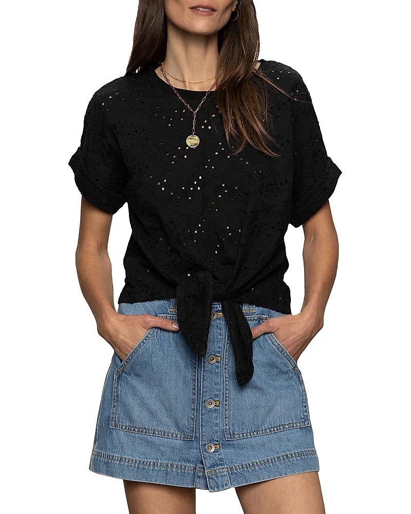 Sanctuary All Day Eyelet Tee