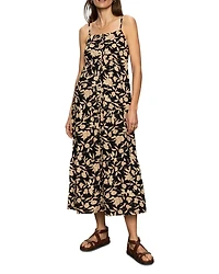 Tiered Floral Maxi Dress