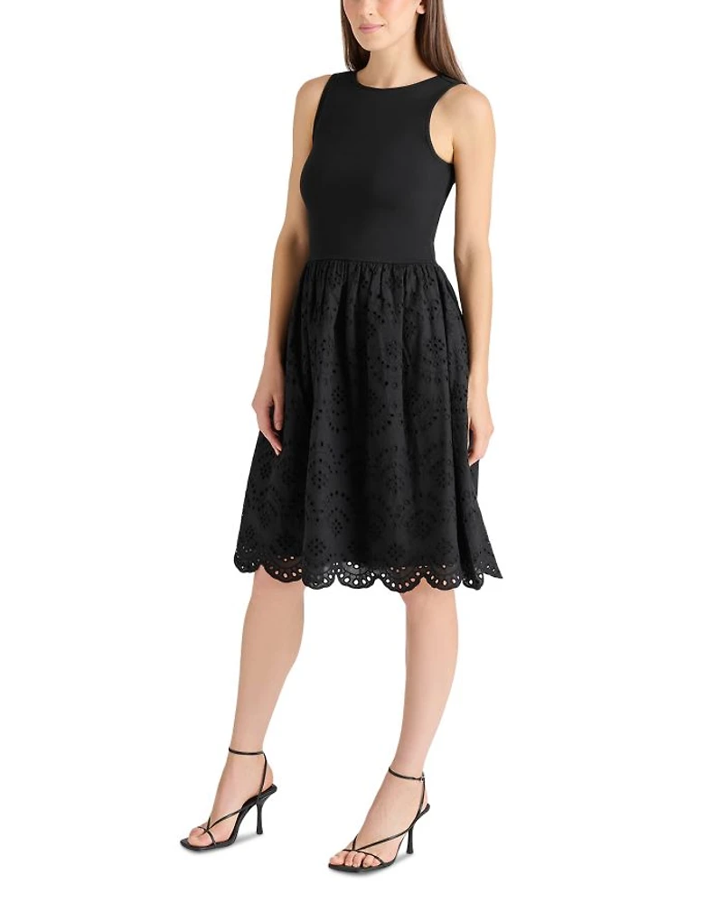 Julian Pointelle Skirt Dress