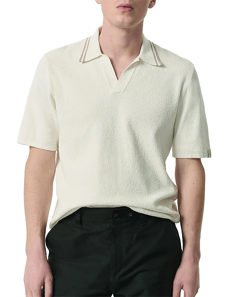 rag & bone Zuma Toweling Polo Shirt