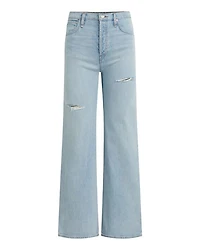 Rosie High Rise Wide Leg Jeans Rearview
