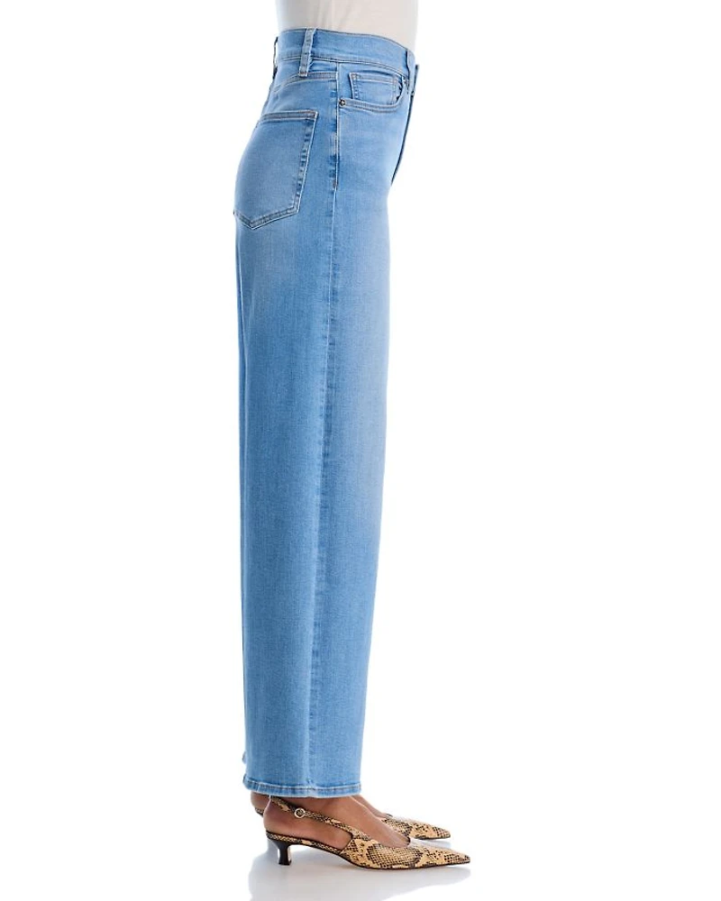 Le Slim High Rise Palazzo Jeans Honeymoon
