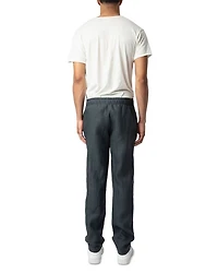 Regular Fit Pull On Linen Pants