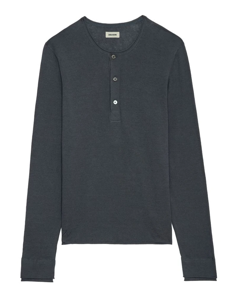 Signature Regular Fit Linen Henley