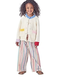 Girls' Cali Color Blocked Cardigan Sweater - Little Kid, Big Kid