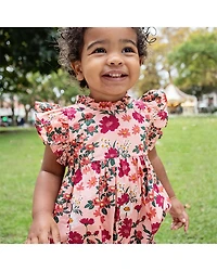 Girls' Jennifer Poplin Bubble Romper - Baby