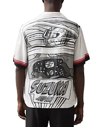 Comic Graphic Camp Shirt