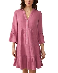 Kasey Organic Cotton Tiered Dress