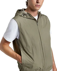 Hooded Double Slider Vest