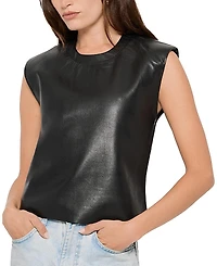 As by Df Blaze Recycled Leather Tee