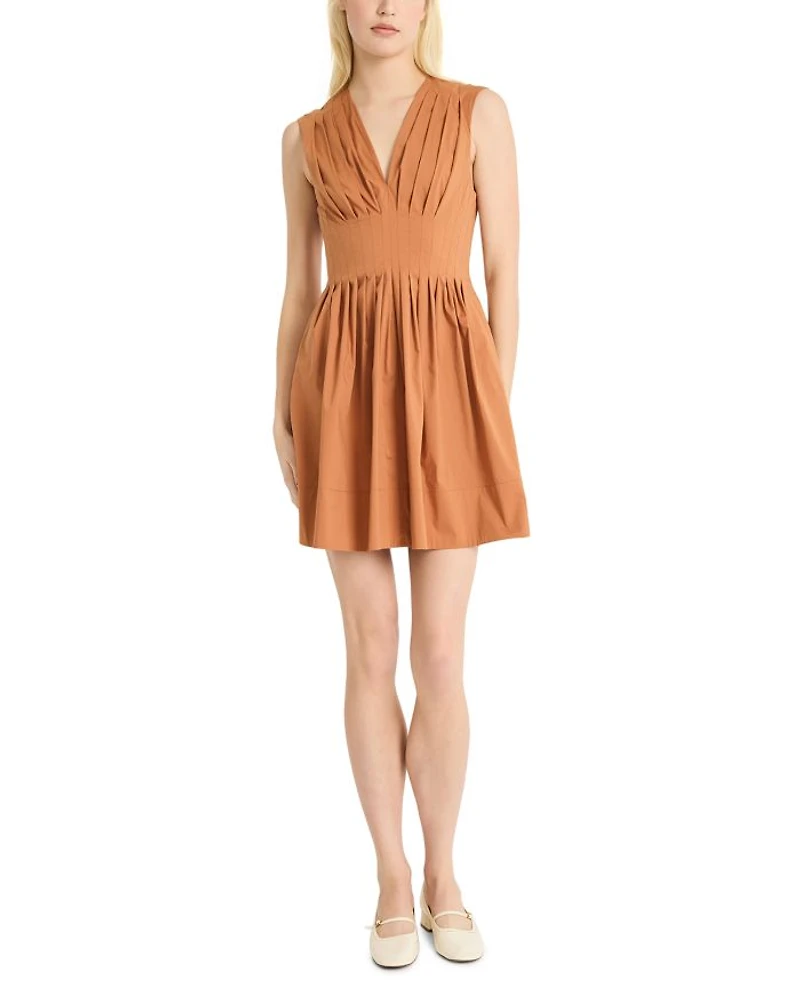 V Neck Mini Hazel Dress