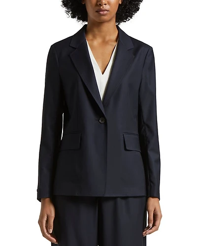 Fleece Wool Blazer
