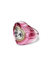Dulcis Heart Crystal Cocktail Ring