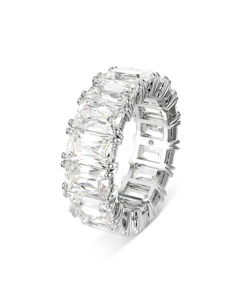 Matrix Crystal Eternity Band Ring