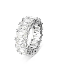 Matrix Crystal Eternity Band Ring