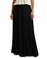 Ted Baker Pleated Crepe Wide Leg Pants