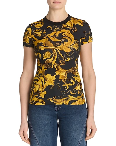 Versace Jeans Couture Acanthus Print Tee