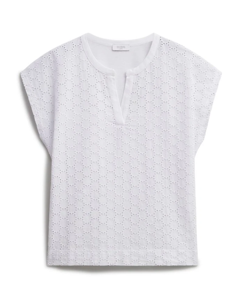 Joanna Broderie Top