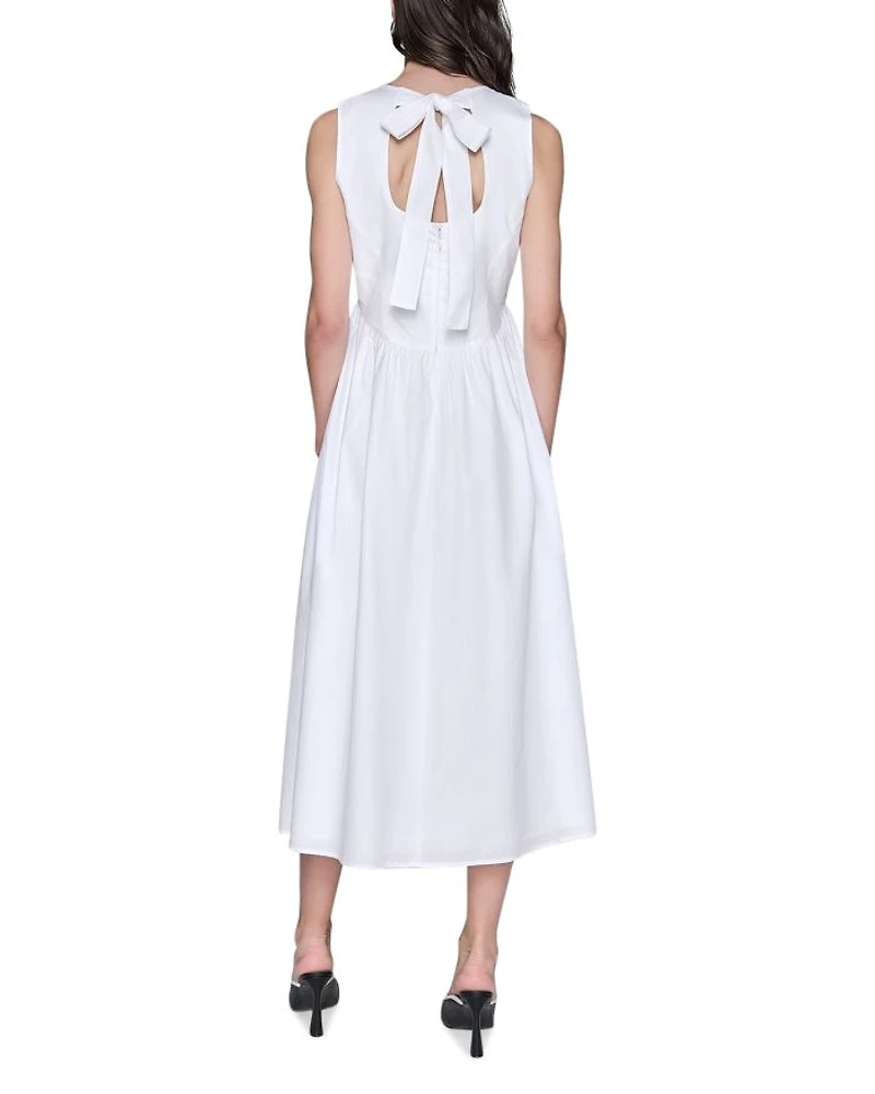 Bow Back Midi Dress
