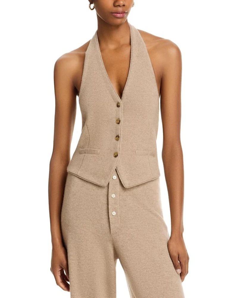 Tailored Halter Vest