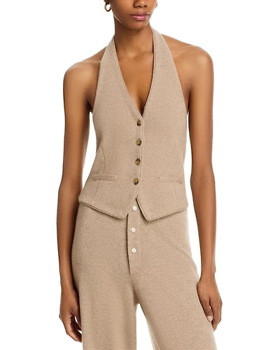 Tailored Halter Vest