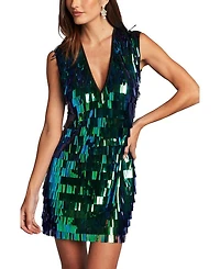 Birdie Sequin Fringe Mini Dress