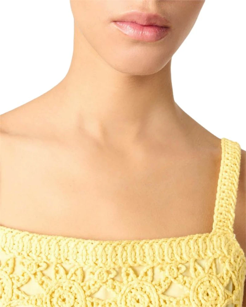 Crochet Knit Top