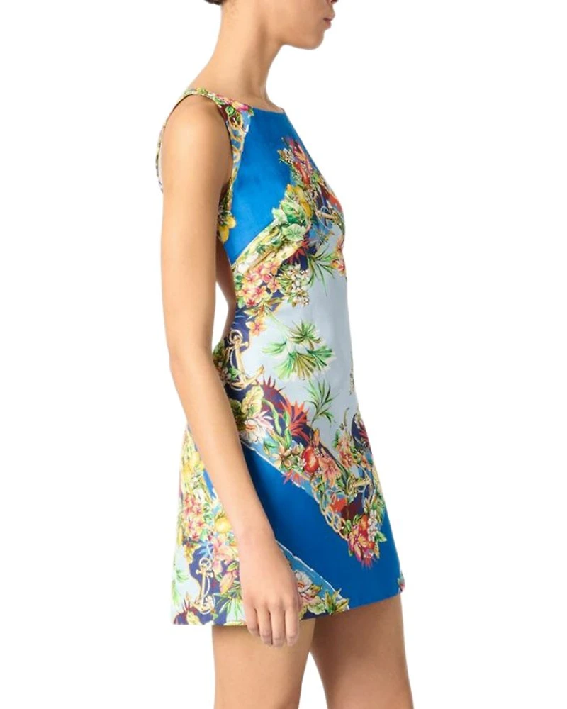 Patterned Shift Dress