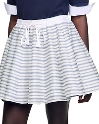 Spiral Print Skater Skirt - Exclusive