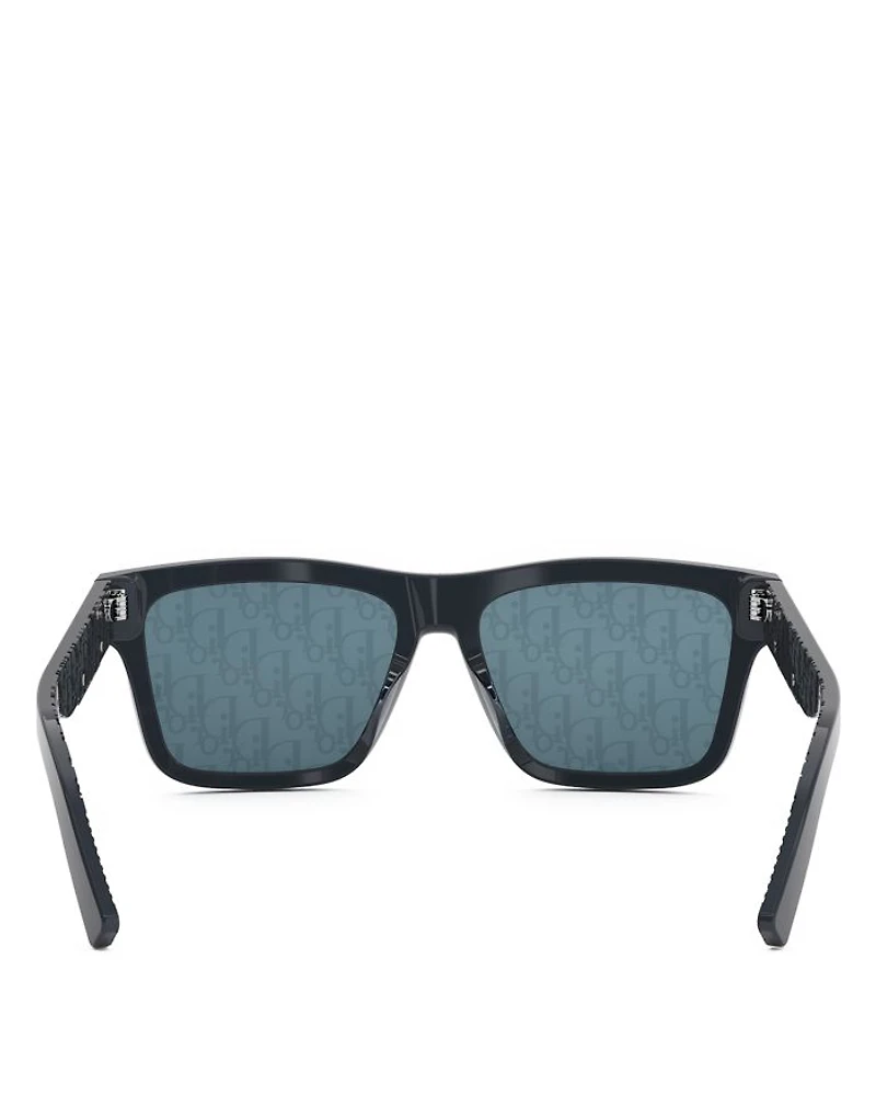 DiorB23 S4I Rectangle Sunglasses, 56mm