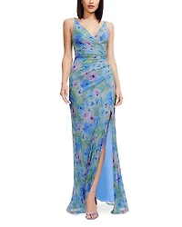Dress the Population Jordan Side Ruched Gown