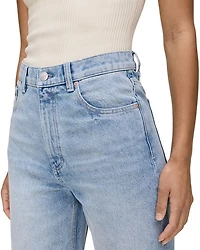 Karmine High Rise Refined Wide Leg Jeans Vintage Light
