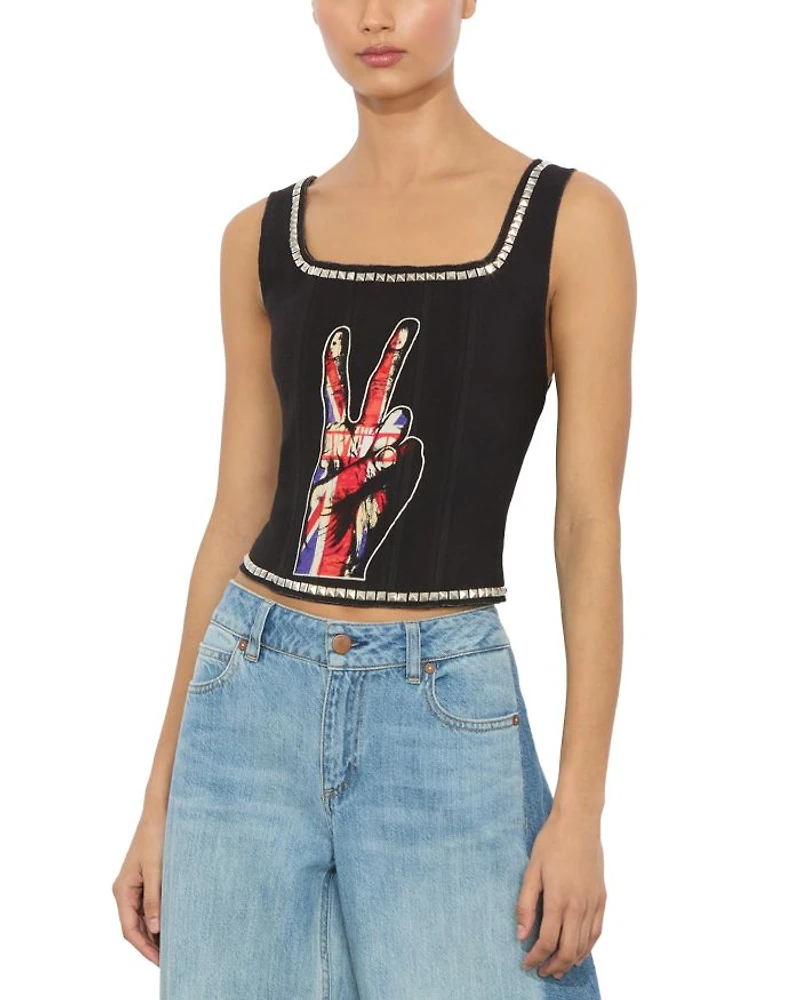 Breslin Corset Top