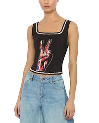 Breslin Corset Top
