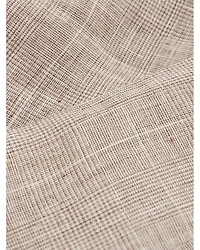 Ashton Linen Check Regular Fit Suit Pants
