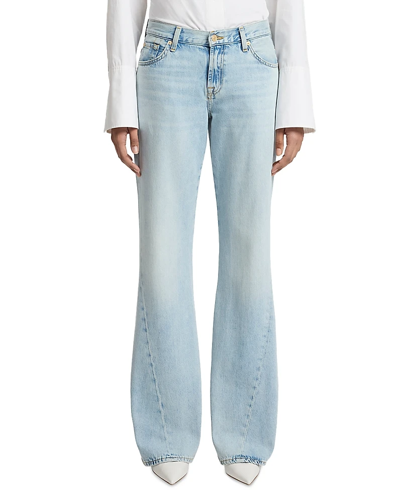 7 For All Mankind Spencer High Rise Kick Flare Jeans