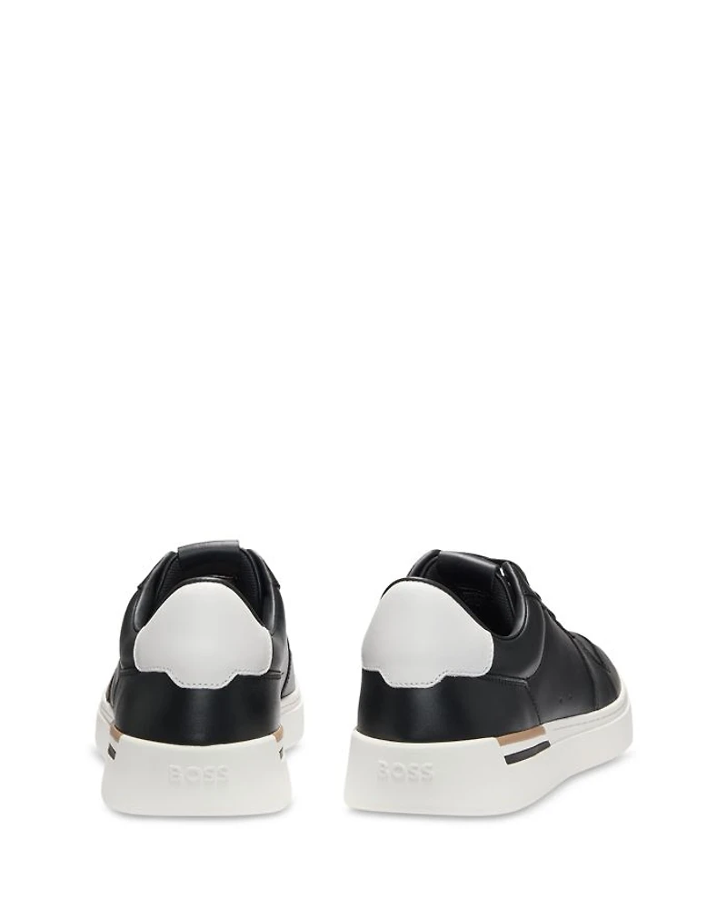 Men's Leather Lace Up Sneakers