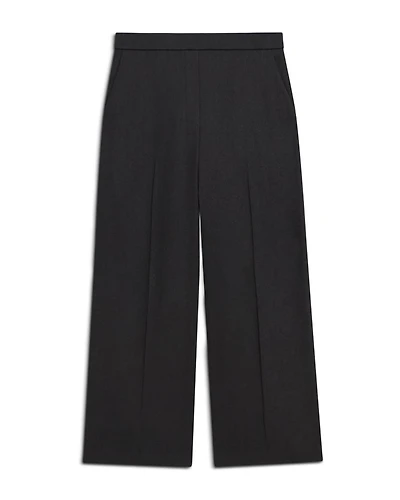 Cropped Pull On Pants