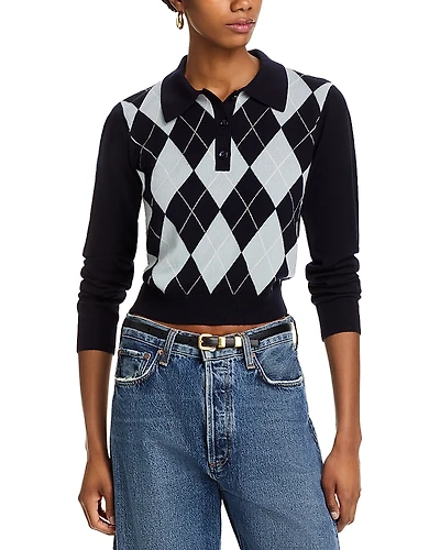 Frame The Argyle Polo