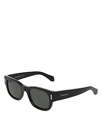 Ferragamo Rivet Square Sunglasses, 51mm