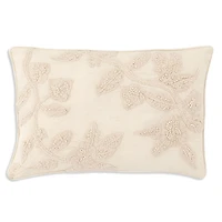 Annie Selke Harper Crewel Embroidered Decorative Pillow Cover