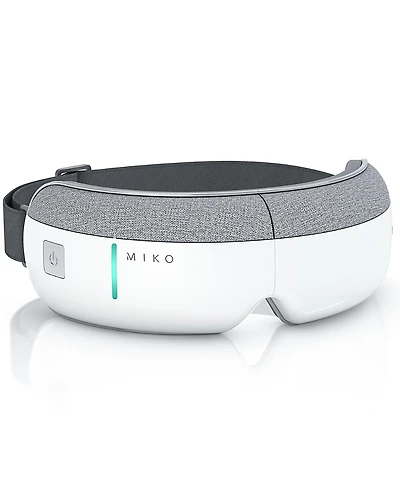 Miko Eye Massager with Heat, Air Pressure, 4 Massage Modes & Bluetooth Music, Gaze