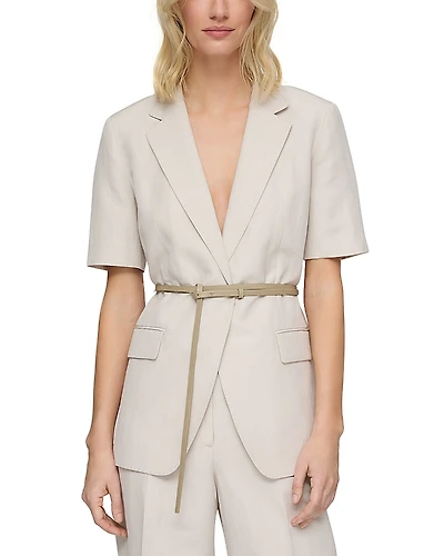 Lafayette 148 New York Short Sleeve Blazer