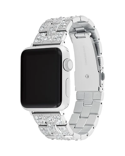 Apple Watch® Stainless Steel & Crystal Bracelet