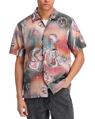 Carhartt Wip Solar Chrome Short Sleeve Camp Shirt