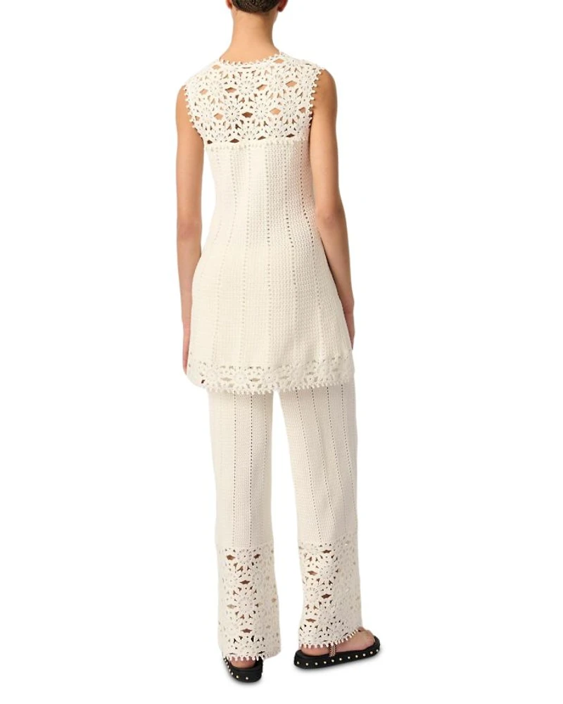Short Crochet Dress